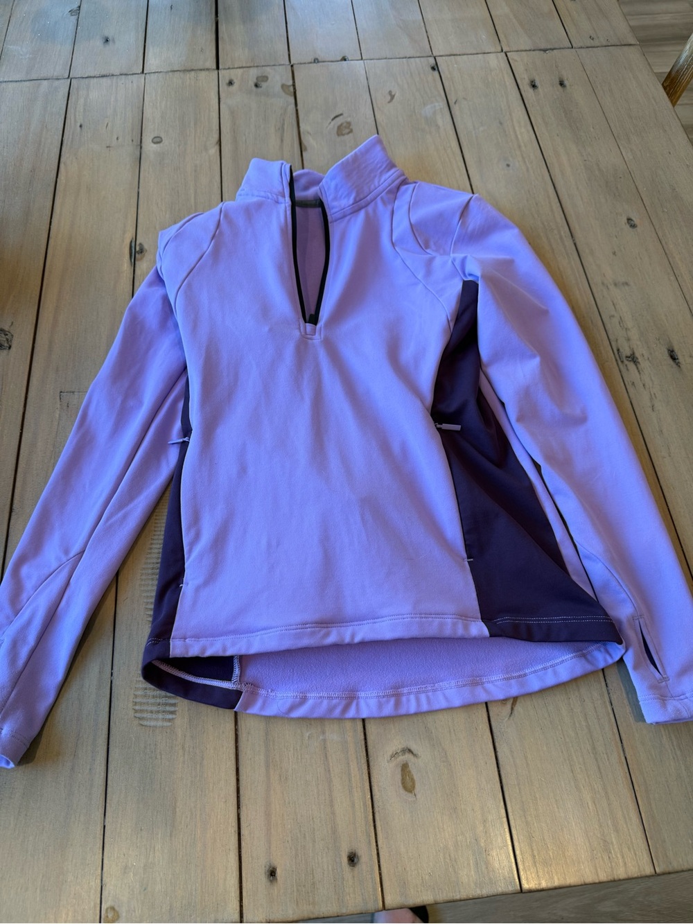 Baleaf Lavender and Dark Purple Kids Pullover Jacket